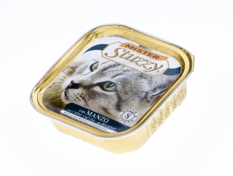 Vlažna hrana za mačke Stuzzy Mr. Stuzzy Cat govedina 100gr